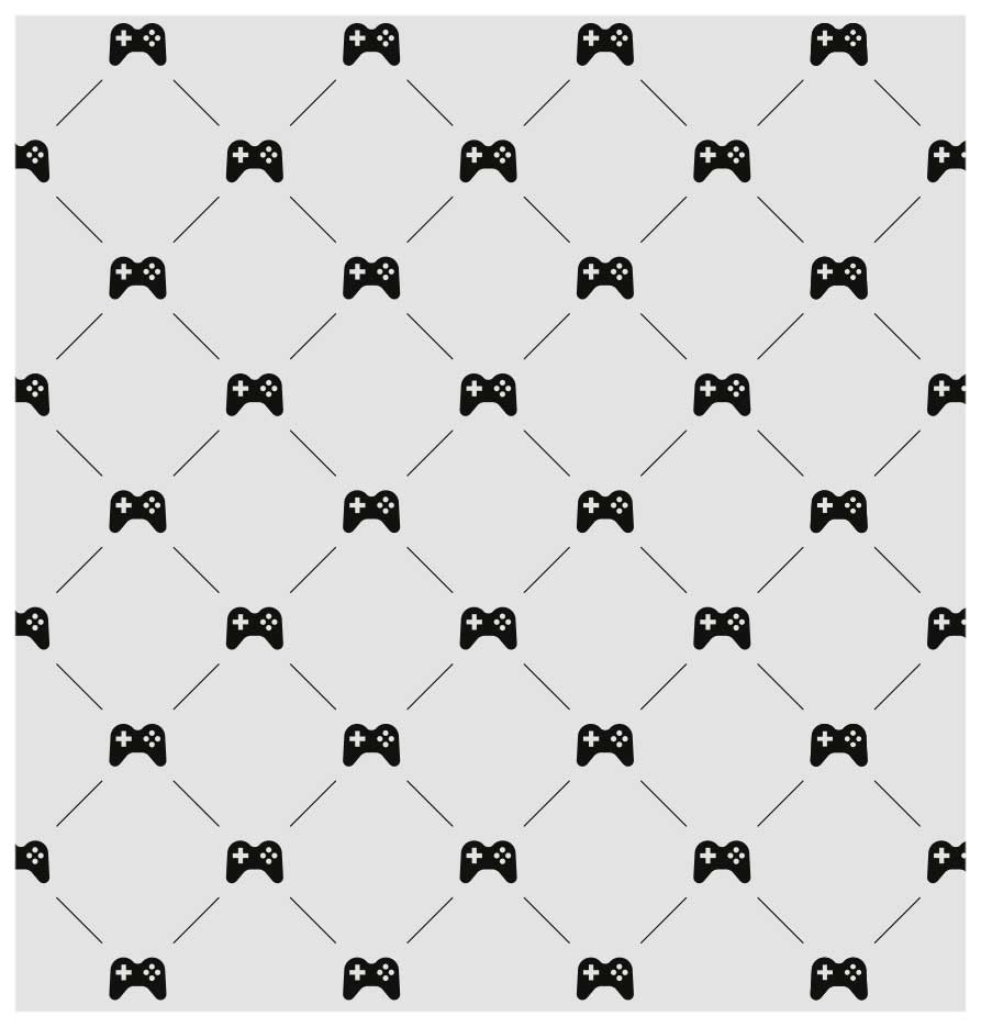 Möbelfolie für IKEA EKET 35x35x35cm 'Gamepad'