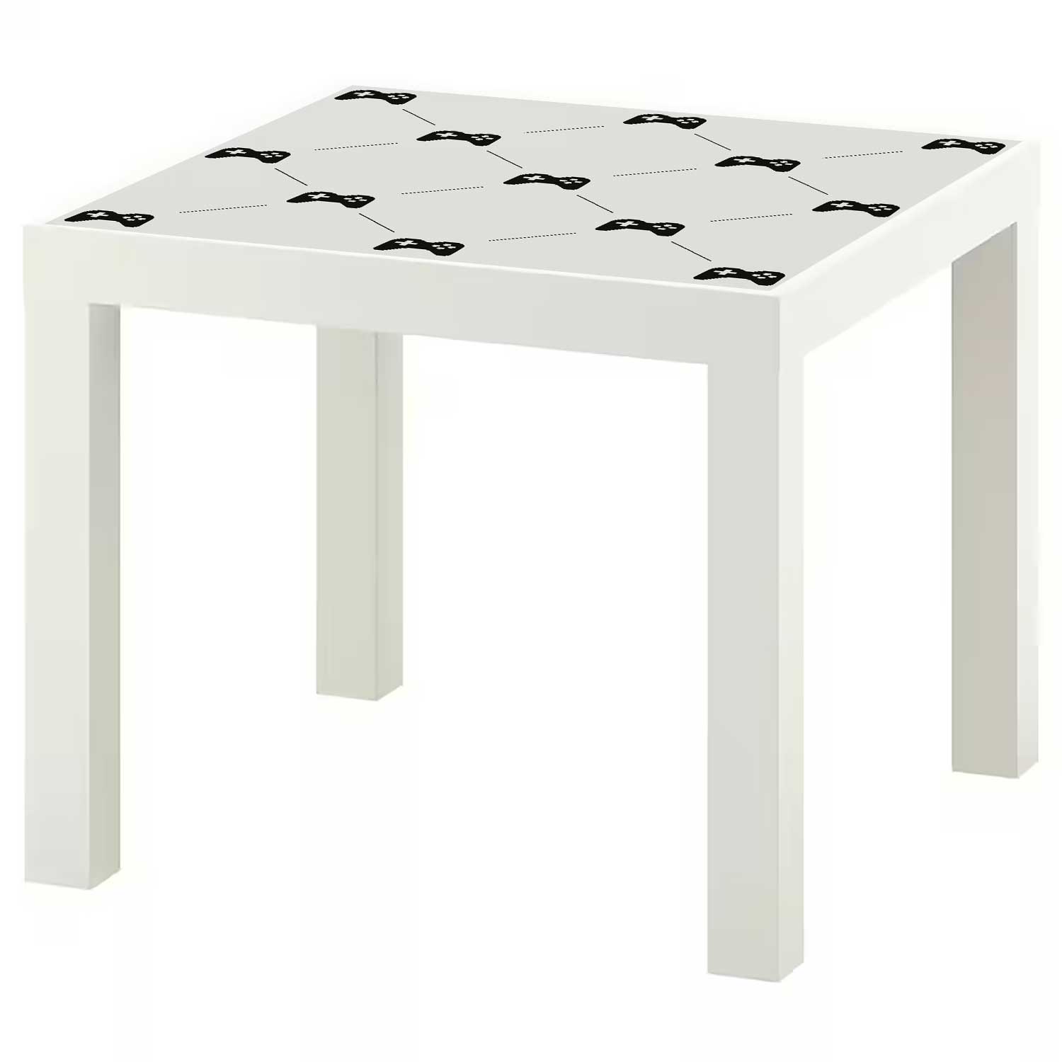 Möbelfolie für IKEA Lack Tisch 55x55 cm 'Gamepad'