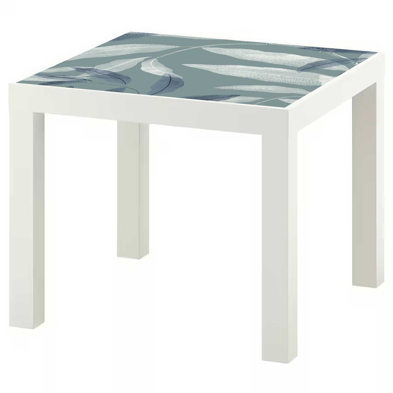 Möbelfolie für IKEA Lack Tisch 55x55 cm 'Pflanzenblätter'