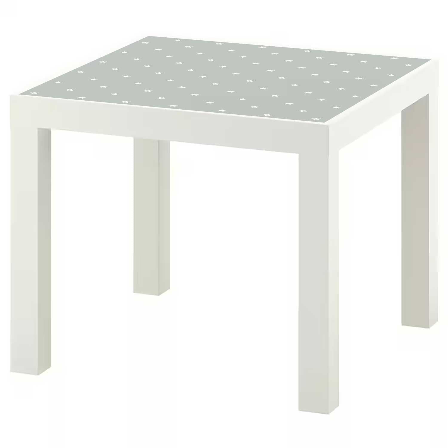 Möbelfolie Kinder für IKEA Lack Tisch 55x55 cm 'Sterne'