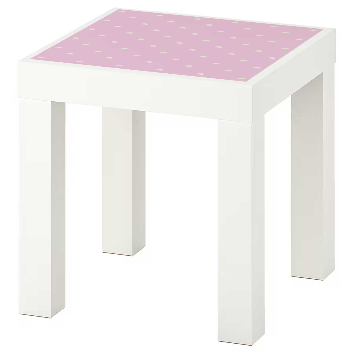 Möbelfolie Kinder für IKEA Lack Tisch 35x35 cm 'Wolken'