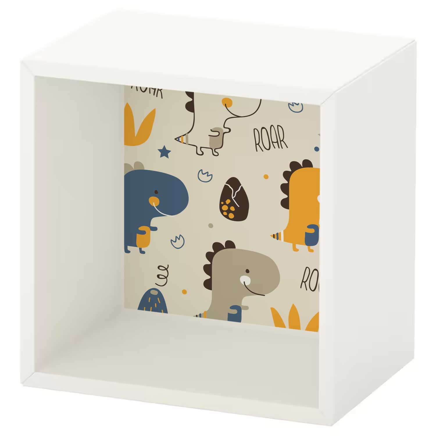 Möbelfolie Kinder für IKEA EKET 35x35x25cm 'Dino'