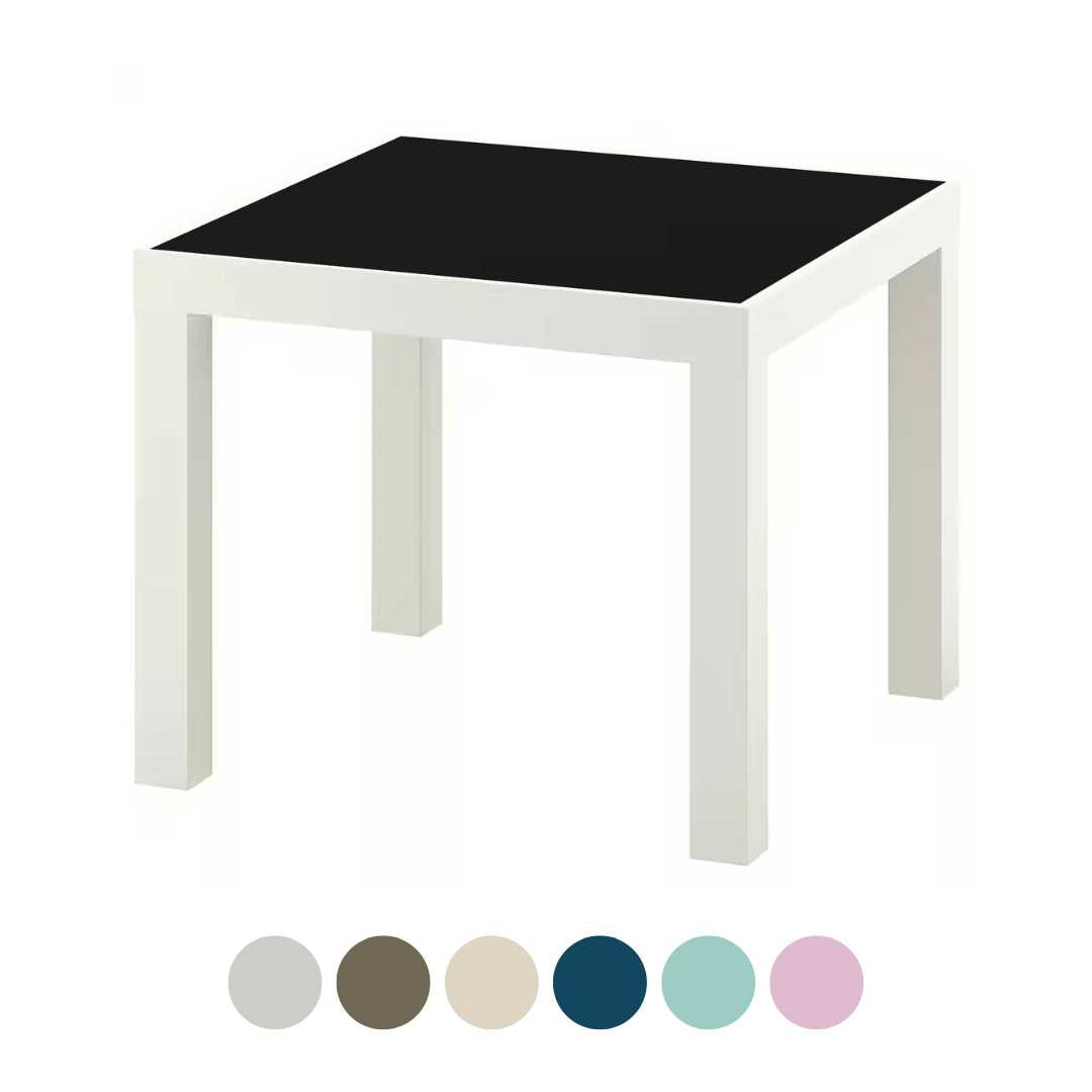 Möbelfolie für IKEA Lack Tisch 55x55 cm 'Uni-Colors'