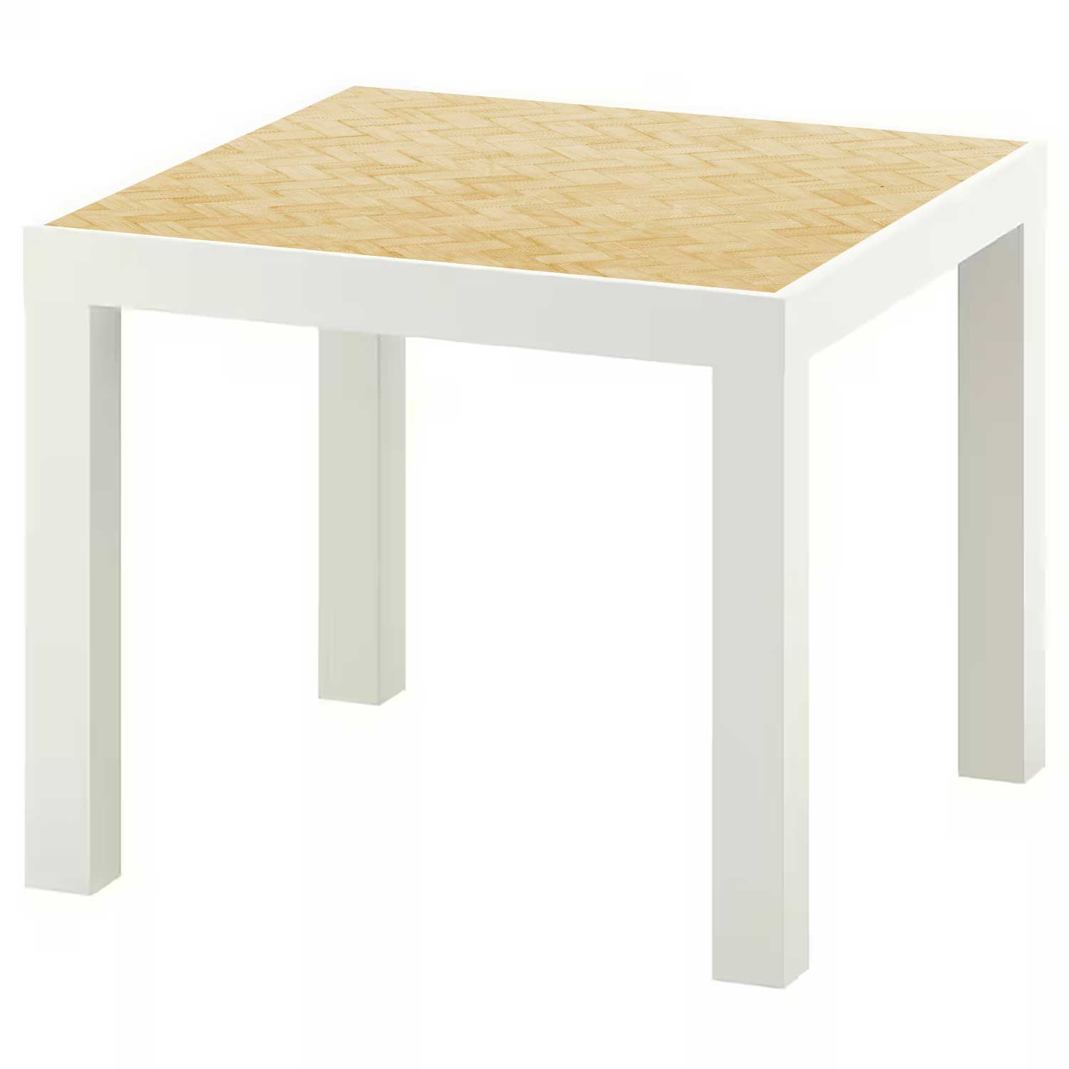Möbelfolie für IKEA Lack Tisch 55x55 cm 'Holz Herringbone'