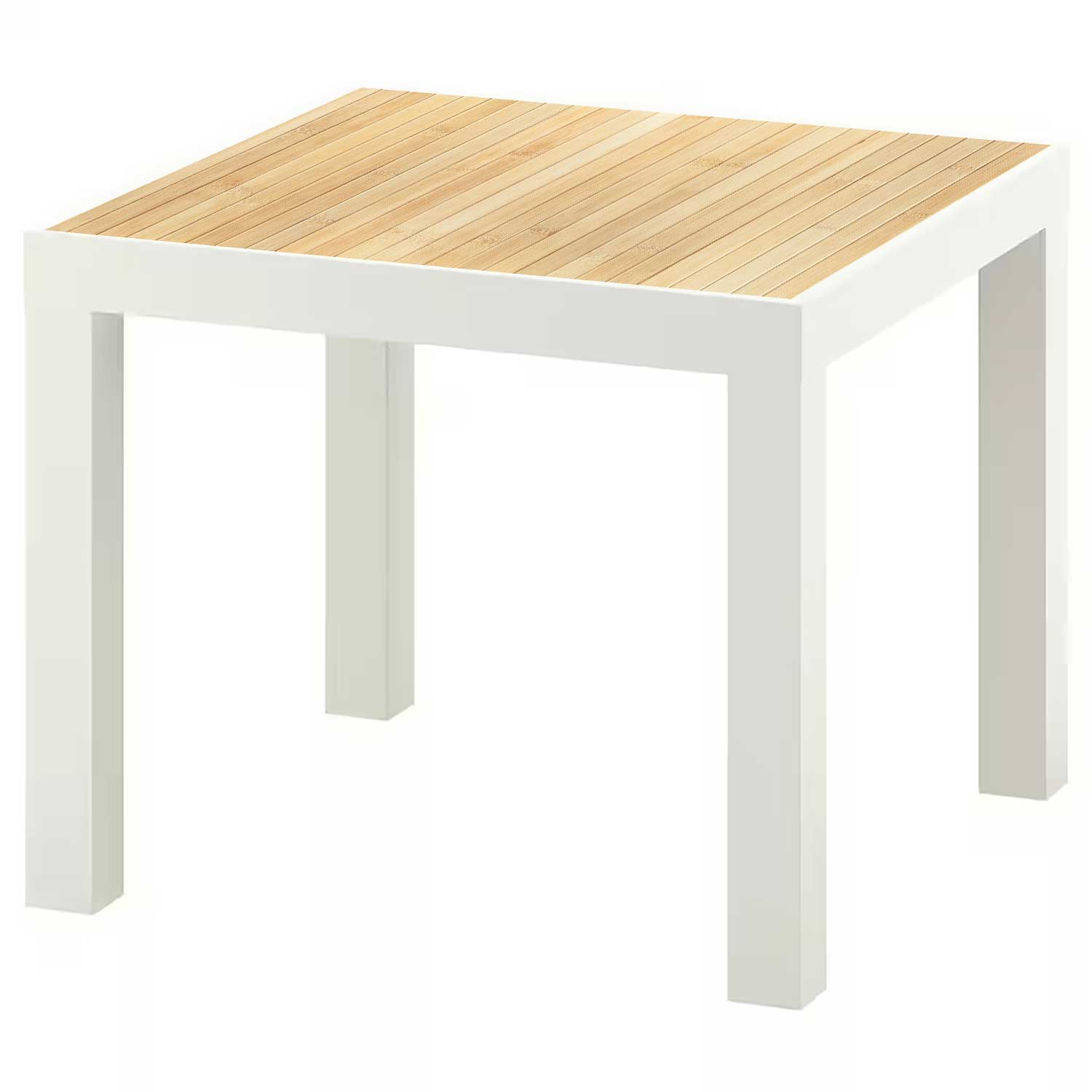 Möbelfolie für IKEA Lack Tisch 55x55 cm 'Holz Bambus'