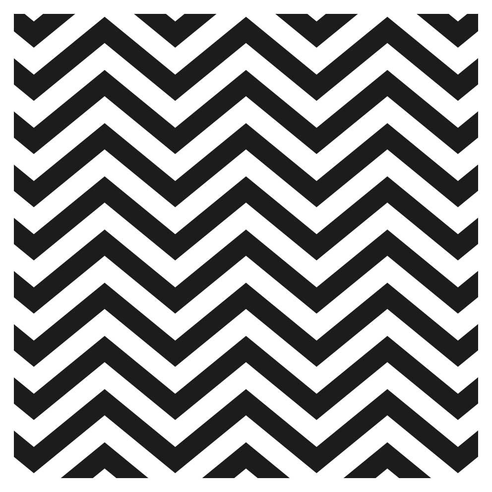 Lack 35cm x 35 cm Zigzag - sköna-f2da