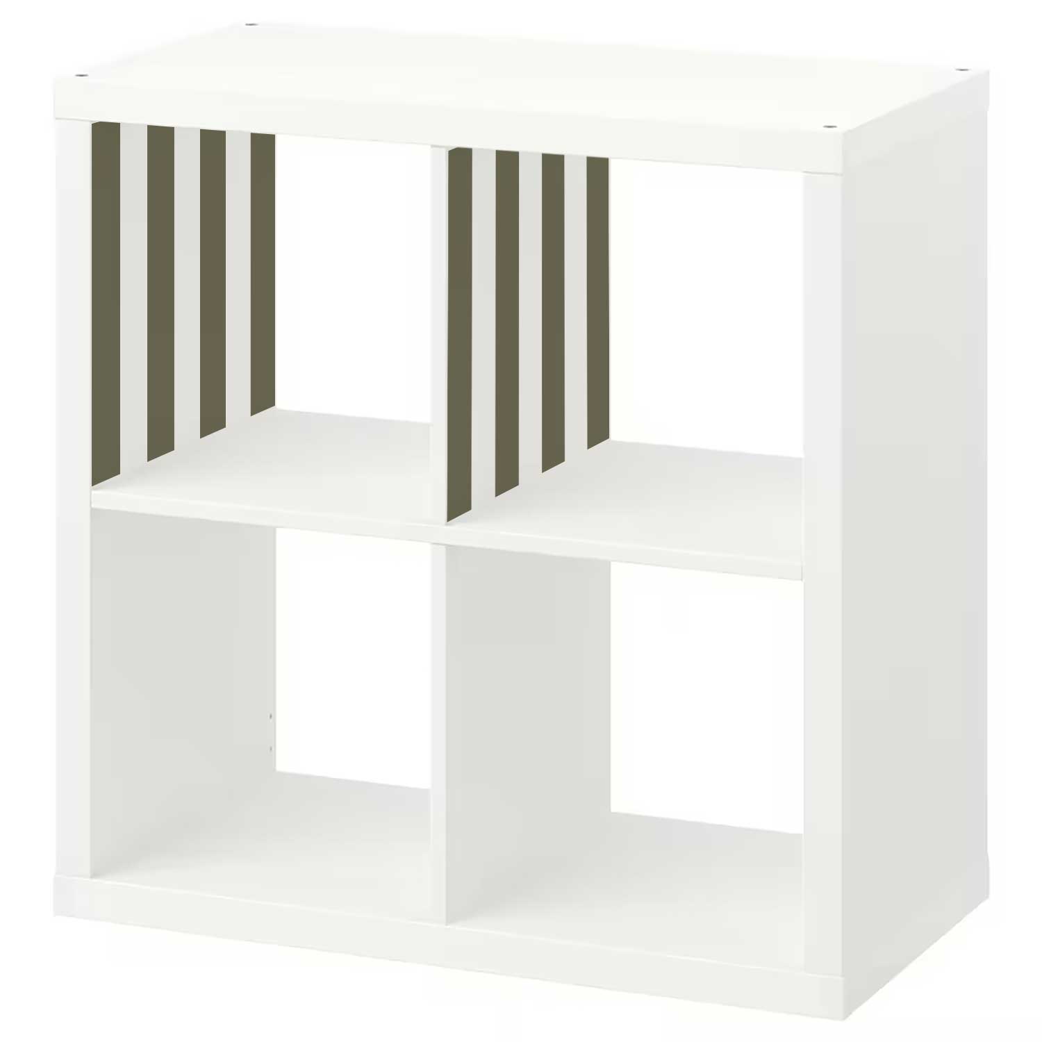 Möbelfolie für IKEA KALLAX Regal 'Streifen'