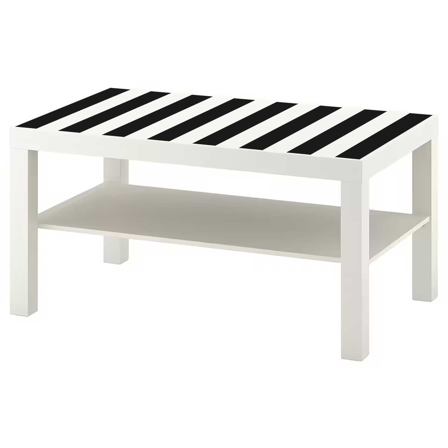 Möbelfolie für IKEA Lack Couchtisch 'Streifen'