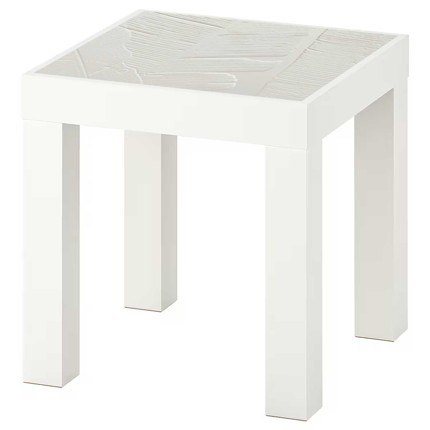 Möbelfolie für IKEA Lack Tisch 35x35 cm 'Bananenblätter'