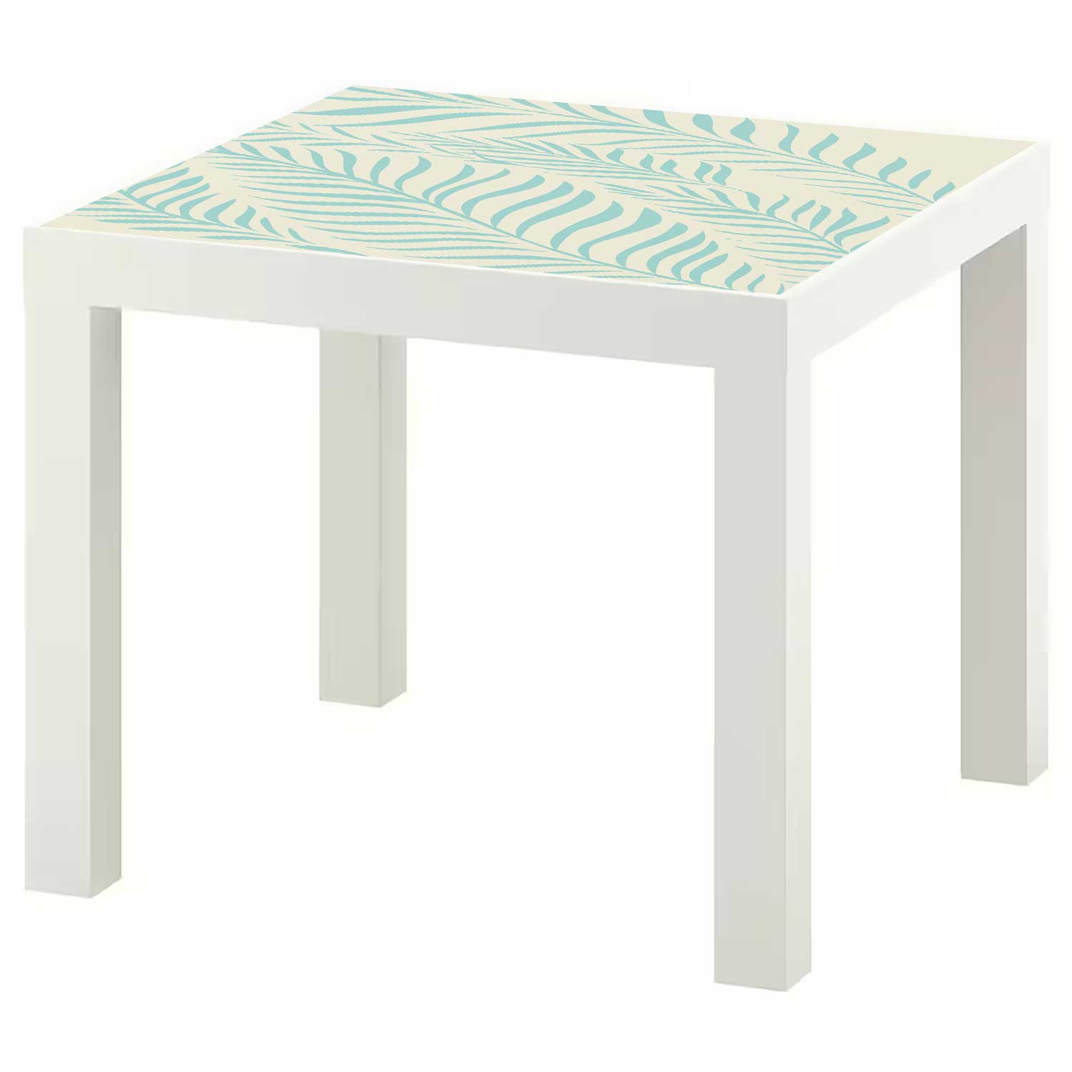 Möbelfolie für IKEA Lack Tisch 55x55 cm 'Farn'