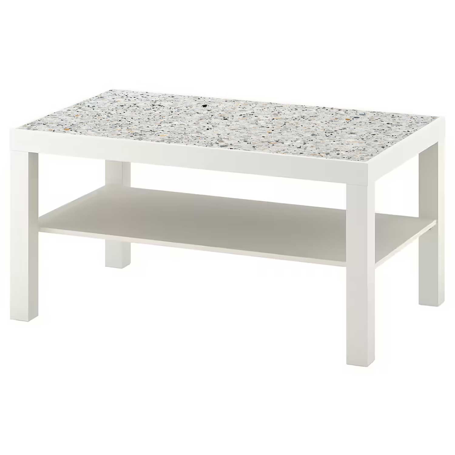 Möbelfolie für IKEA Lack Couchtisch 'Terrazzo'